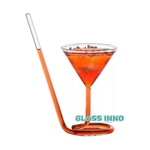 Glass whiskey cup 